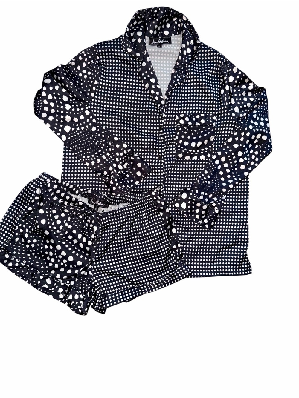 Sam Edelman Size Medium Shorts and Top PJ Set Never Worn